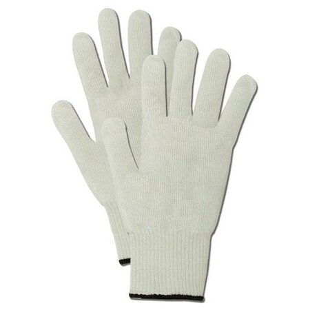 Magid Machine Knit Gloves, 4 Cut Level, White, 8 SP1028-8